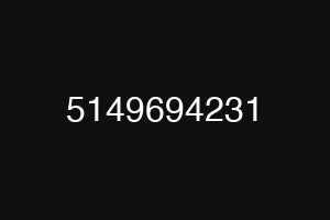 5149694231