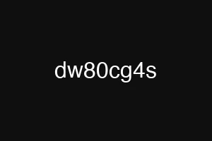 dw80cg4s
